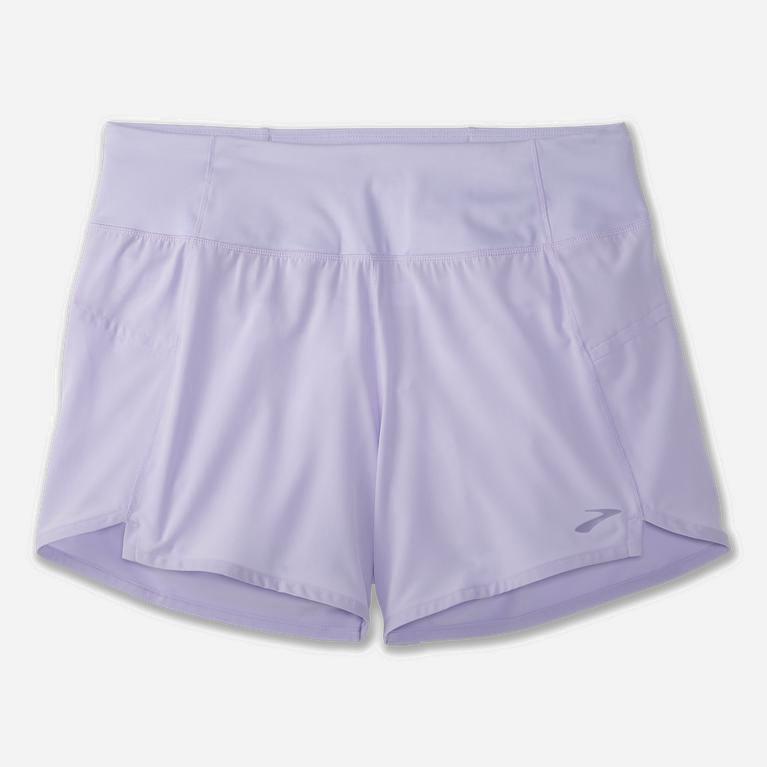 Brooks Chaser 5 Australia - Women's Running Shorts - Lavender Purple/Violet Dash (384752-TAE)